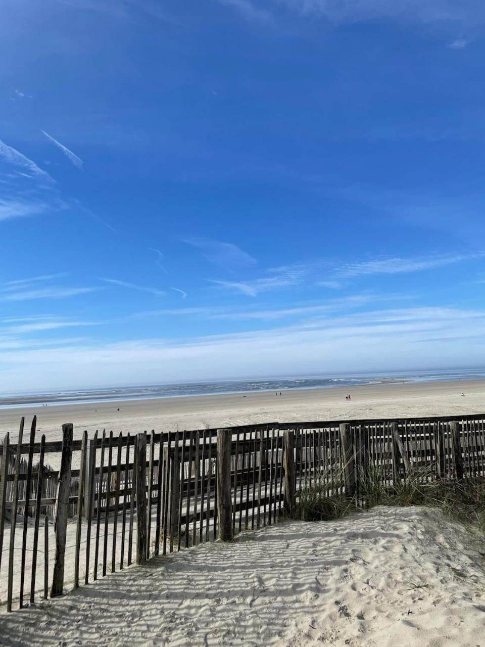 appartement les pieds dans l'eau Berck Extérieur photo